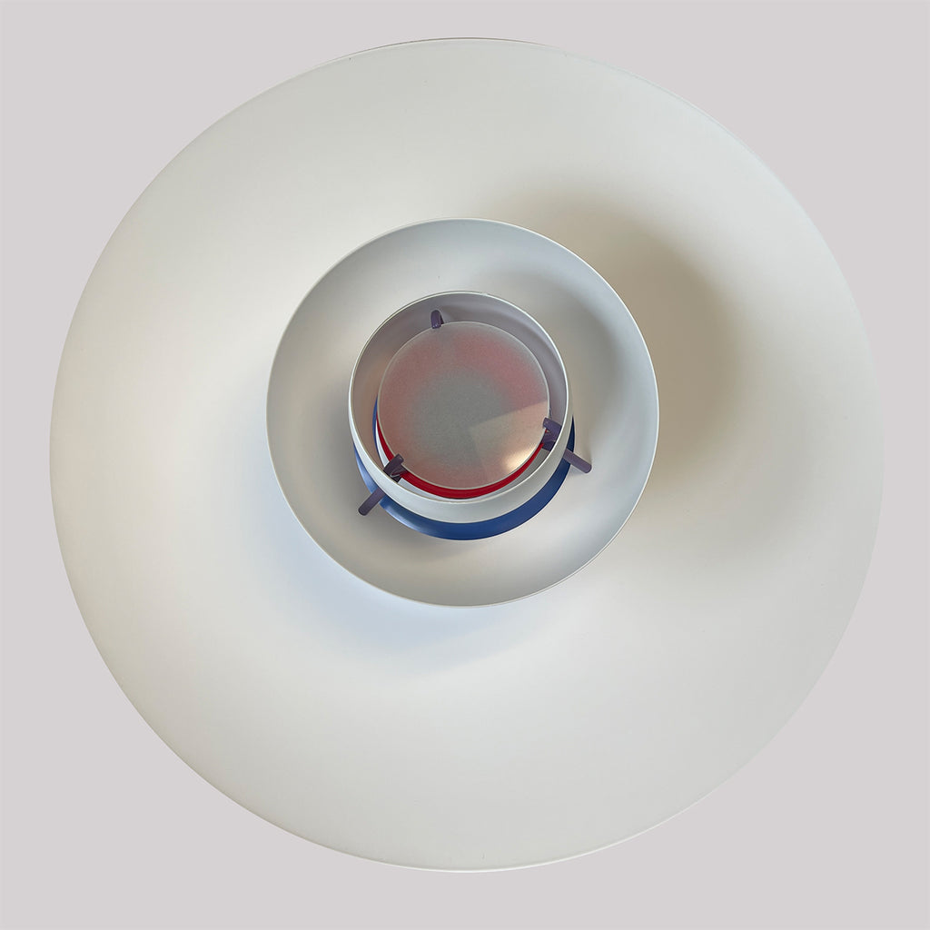 Poul Henningsen Style: Half Dome Pendant - Large White