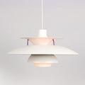 Poul Henningsen Style: Half Dome Pendant - Large White