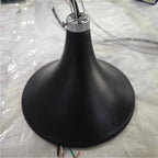 Poul Henningsen Style: Artichoke Chandelier in Black and 3 Sizes