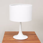Wilhelm Wagenfeld Style: Steel Table Lamp