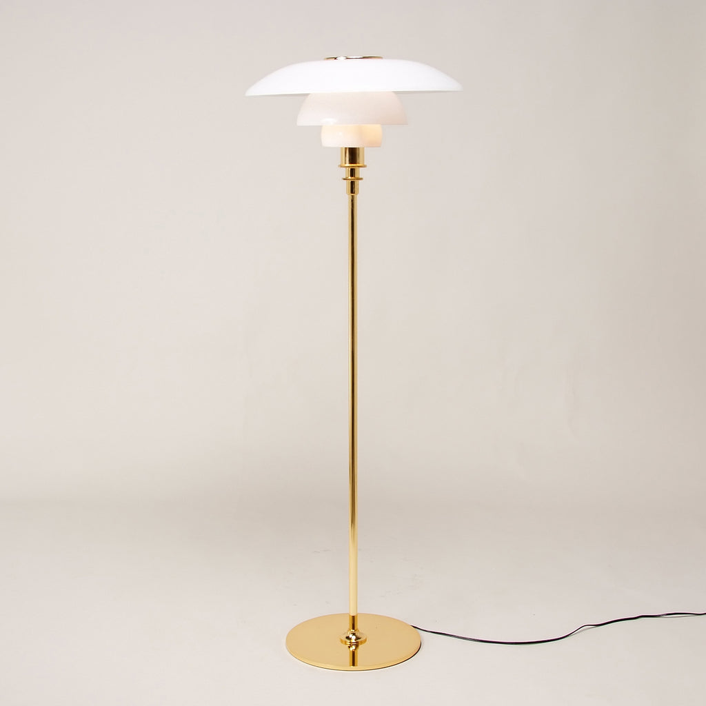 PH Glass Floor Lamp - Poul Henningsen Style