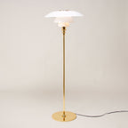 PH Glass Floor Lamp - Poul Henningsen Style