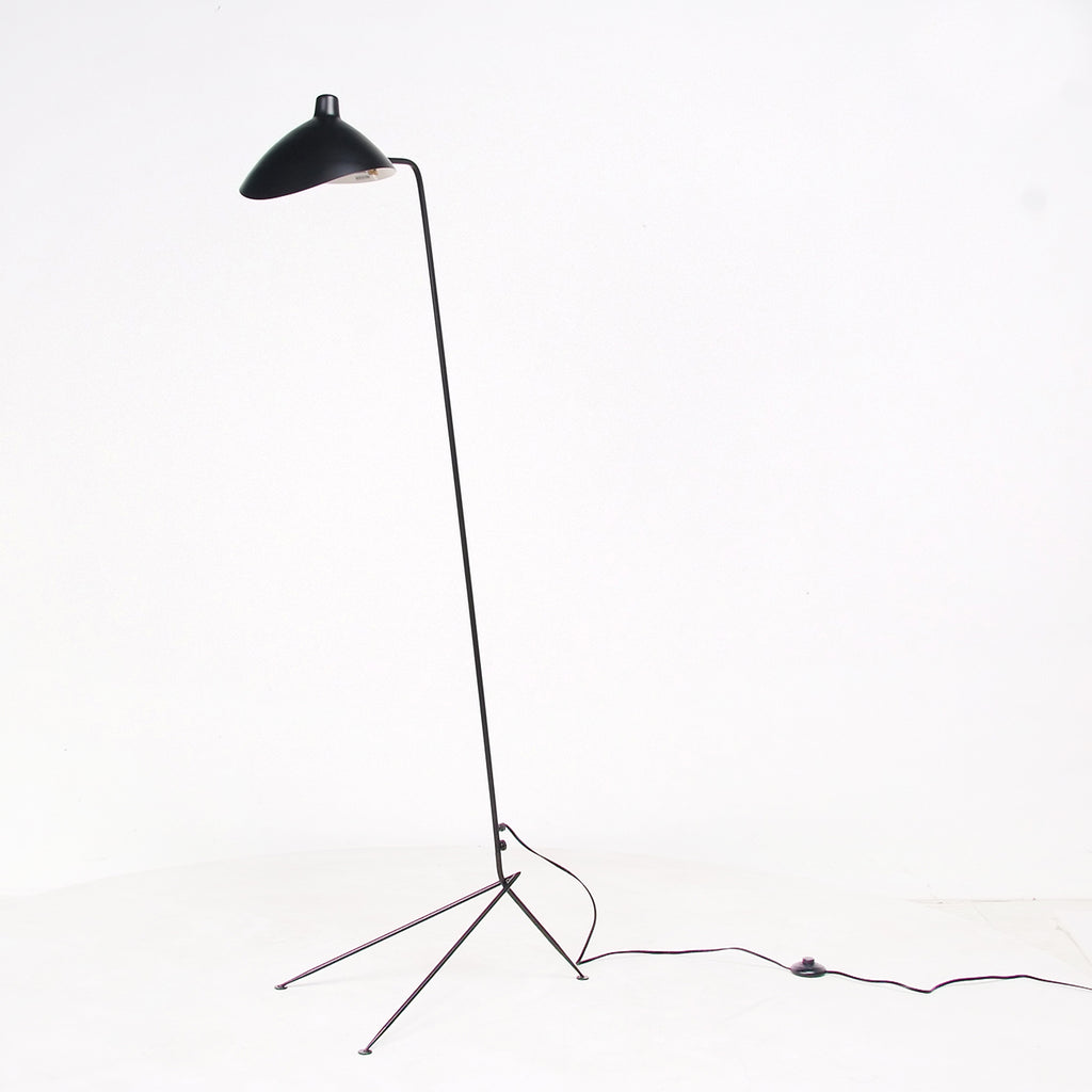 Serge Mouille Style: Single Floor Lamp - In 4 colors