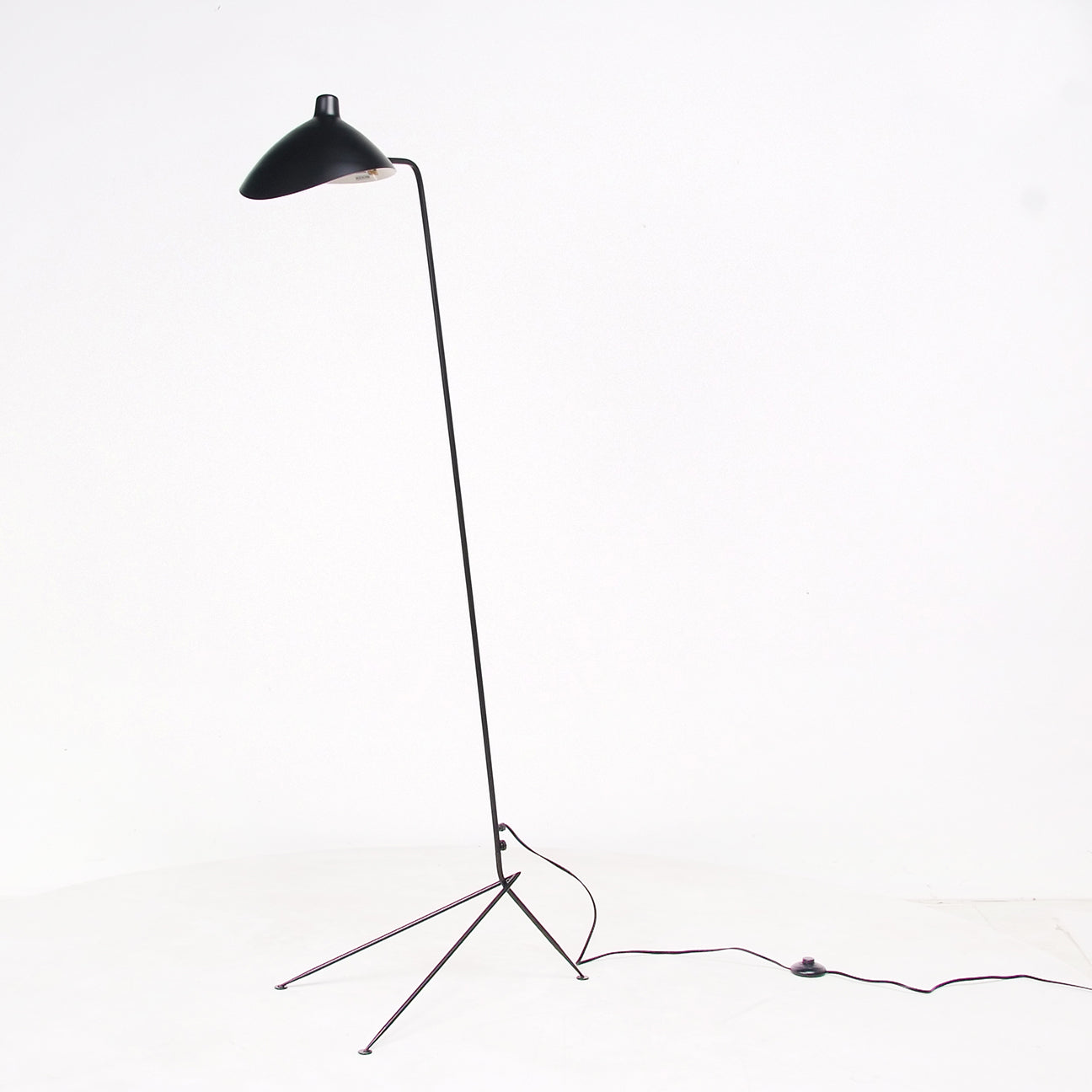 Serge Mouille Style: Single Floor Lamp - In 4 colors
